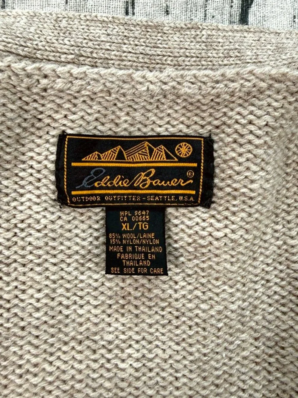 Eddie Bauer cozy vintage
